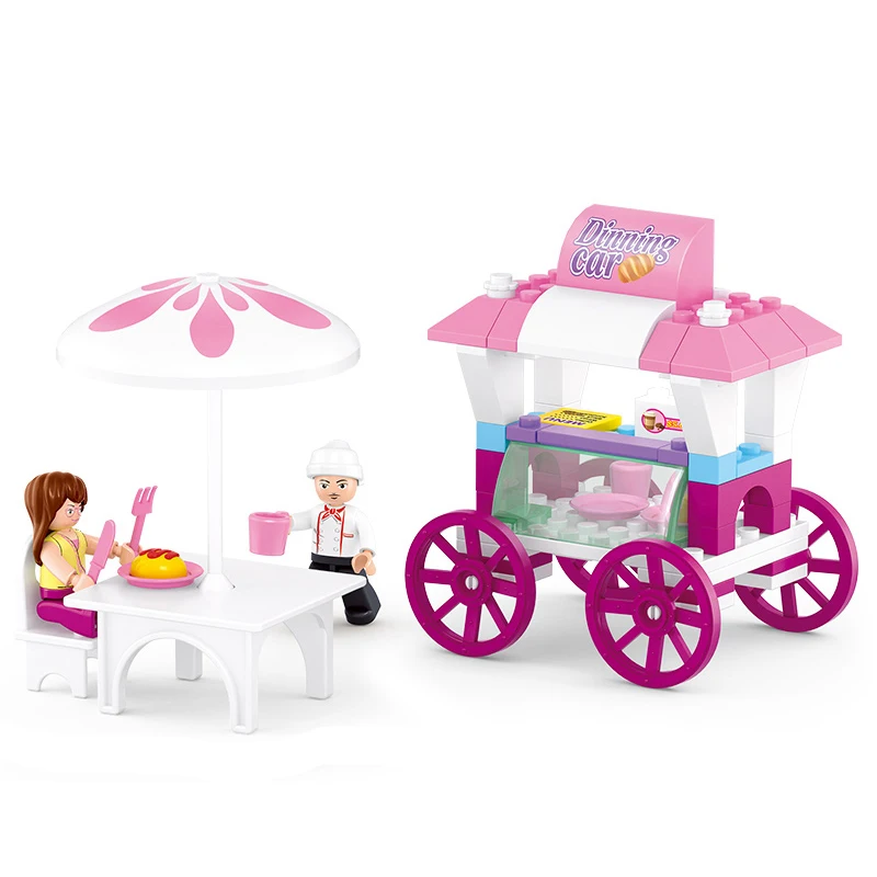 Sluban модели Здание игрушка Совместимость с LEGO Лего Legos Конструктор B0522 78 блок Блоки