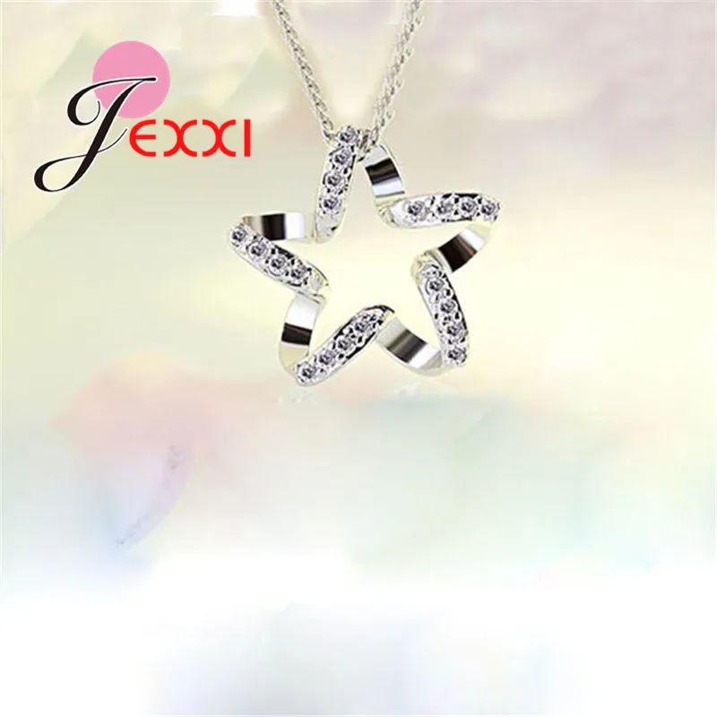 Новое поступление шикарное ожерелье с подвеской из стерлингового серебра 925