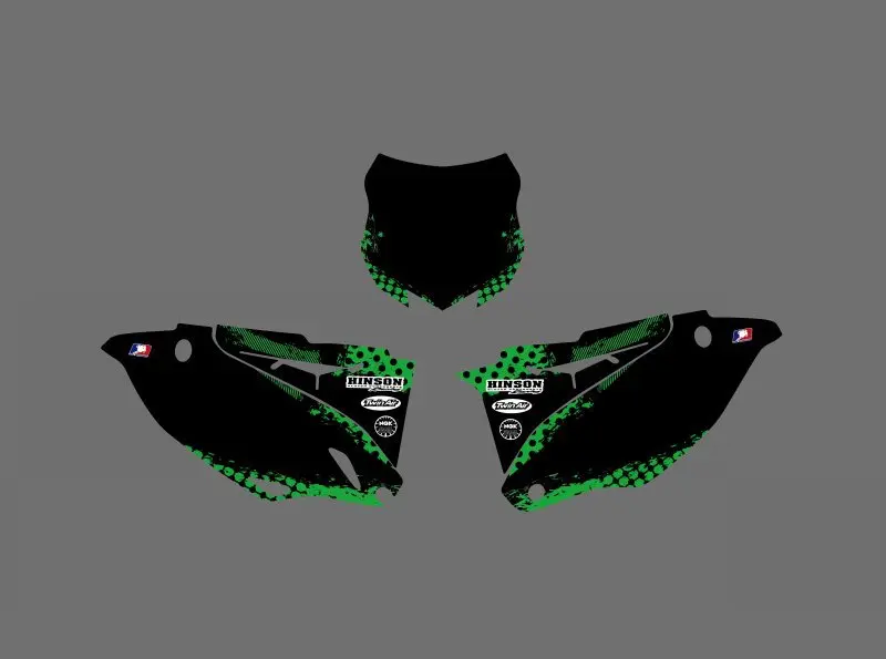 Графические наклейки и для Kawasaki KX250F KXF250 KX 250F KXF 250 2013 2014 Team|Наклейки стикеры| |