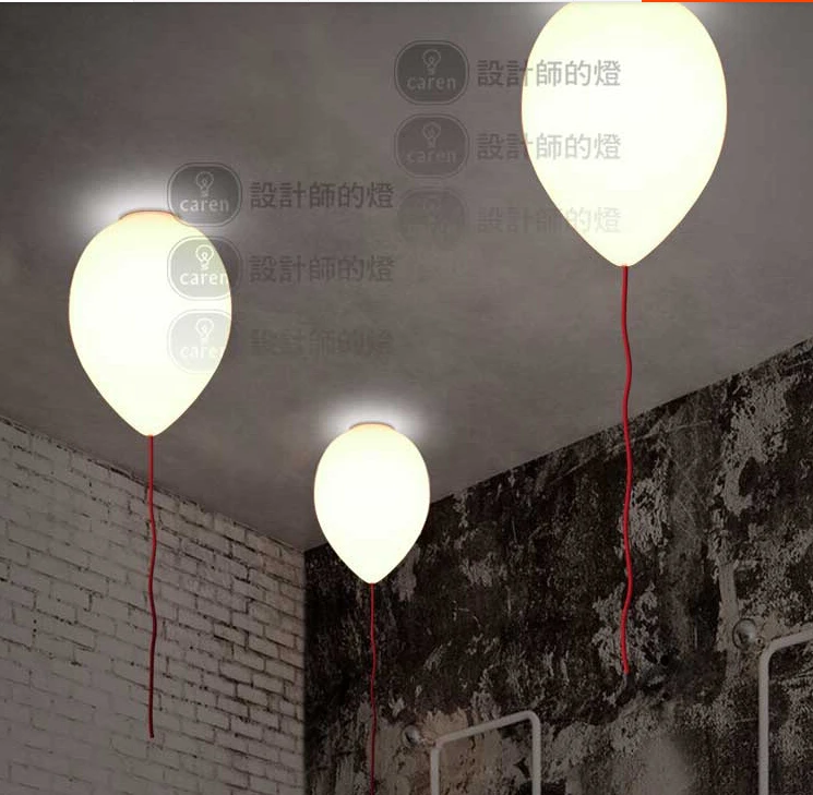 Бесплатная доставка современный детский шар для спальни креативные белые модные