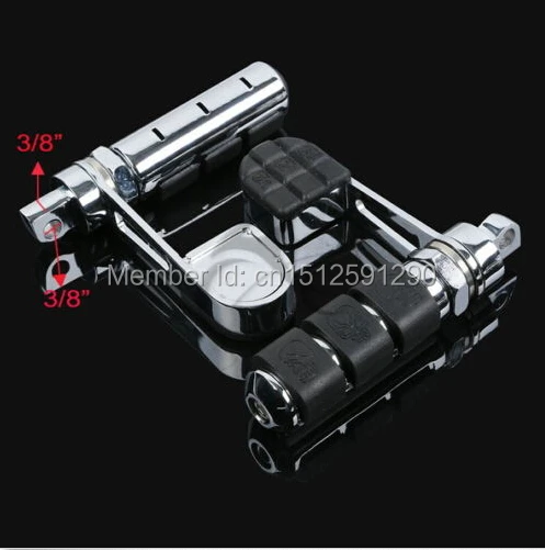 New Skull Anti Vibe Vibration Stirrup Heel Rests Foot Rest Pegs For Harley Softail DYNA FXDF FAT BOB FXDC FXDX Sportster Touring |