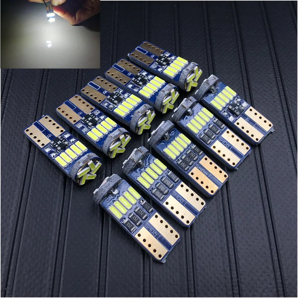 T10 w5w OBC Canbus 15 светодиодов 3014smd светодиодсветодиодный без ошибок 194 168 для салона