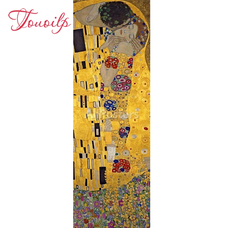 

TOUOILP 3d diy full square&round 5d Gustav Klimt The Kiss diamond painting cross stitch diamond embroidery mosaic needlework