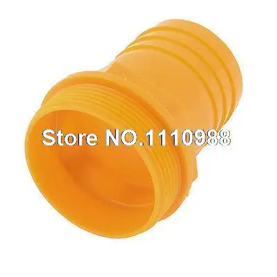

Plastic 40mm Inner Dia Tube Barbed Pipe Hose Adapter Connector 2" Male