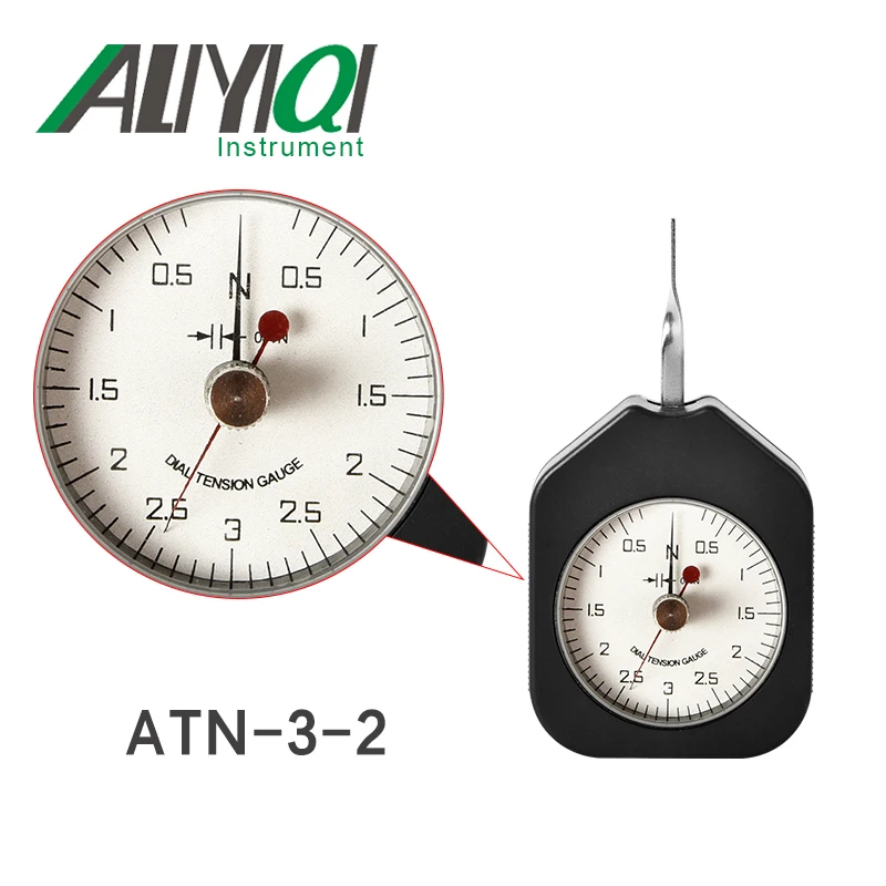 

3N Dial Tension Gauge Tensionmeter Double Pointers(ATN-3-2)Tensiometro