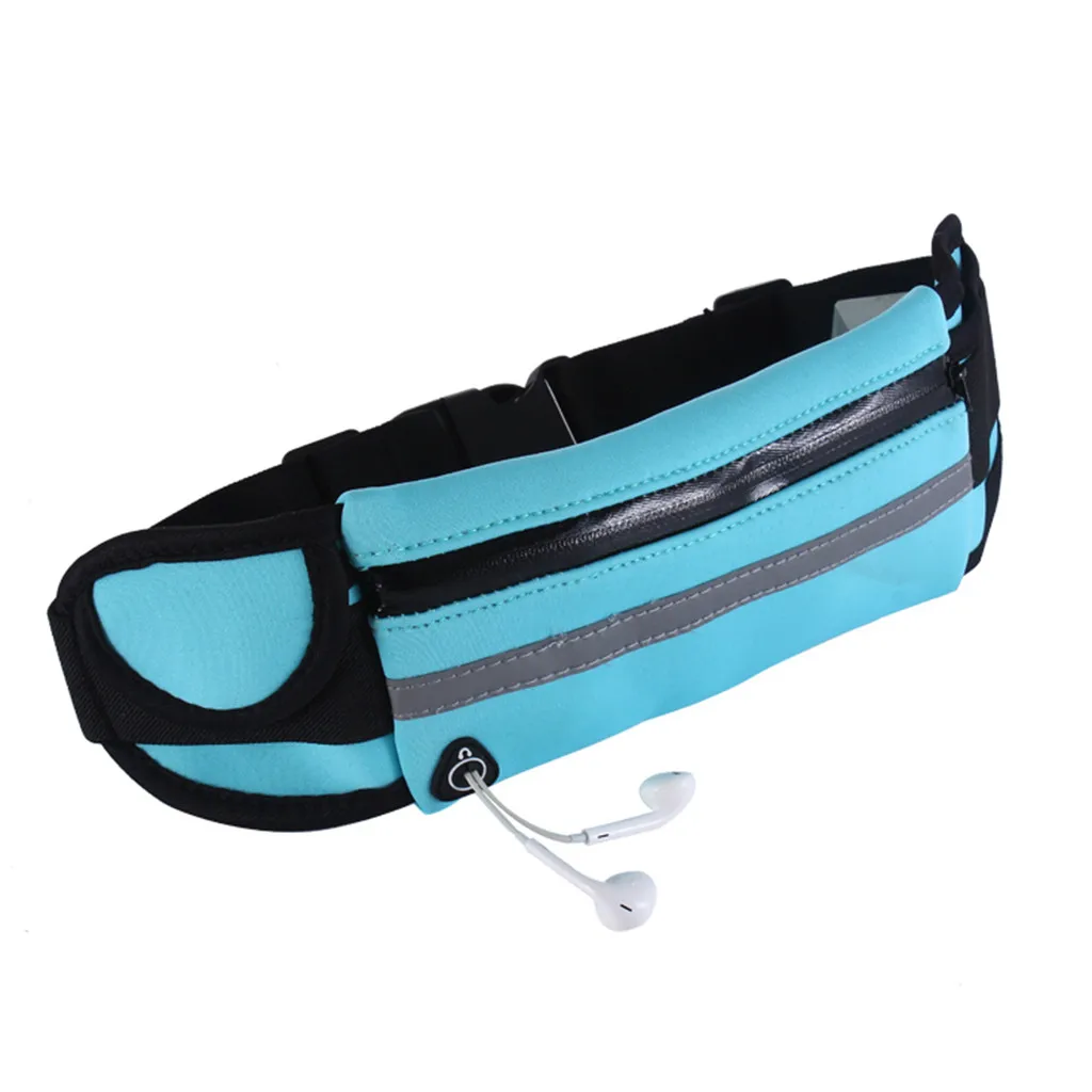 Спортивная сумка SANGOOLNA для бега с номером телефона водонепроницаемая Сумка-пояс
