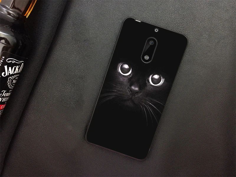 JURCHEN Чехол для мобильного телефона Nokia 6, чехол для Nokia6, силиконовый чехол, милый мультяшный рисунок, 3D роскошный чехол из мягкого ТПУ для Nokia 6, чехол Hoesje 30