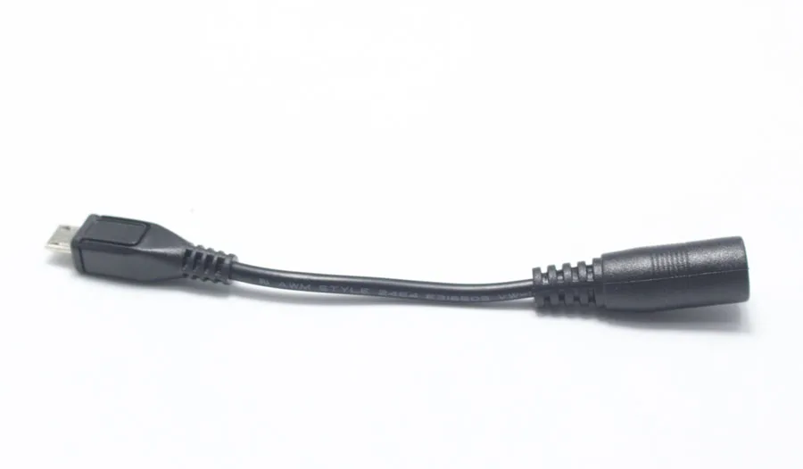 1 шт. Micro Type B USB 5-контактный штекер к гнездовому разъему 5 5*2 мм аудиоадаптер для
