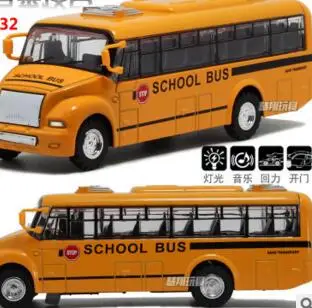 Автомобильная модель из сплава с обратной стороны для освещения автобусов и