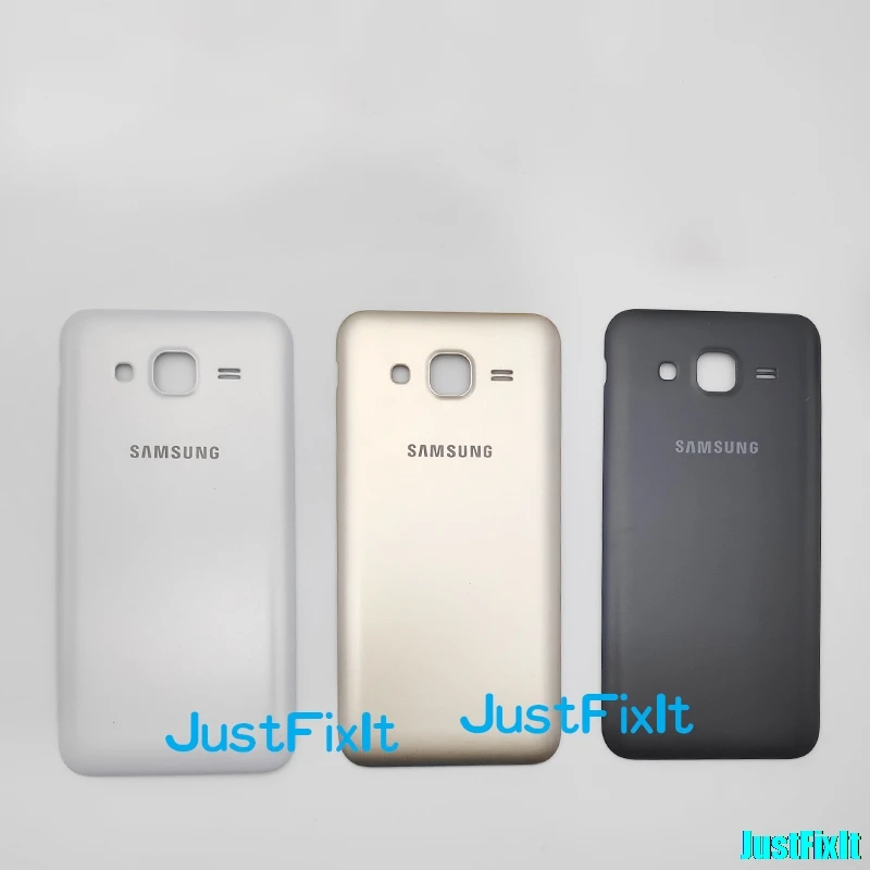Задняя крышка аккумулятора для Samsung J5 J500 J500H J500F 2015 DUOS оригинальная новая