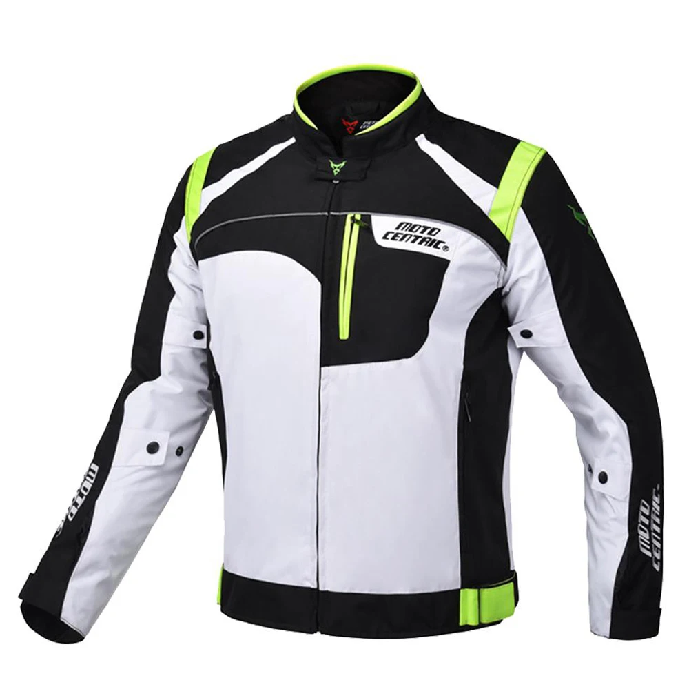 MC-1901B GN Jacket MOTOCENTRIC мотоциклетная куртка, водонепроницаемая мотоциклетная куртка, бронежилет для езды, гоночная мотоциклетная куртка, одежда для мотозащиты для мужчин - Цвет: MC-1901B GN Jacket
