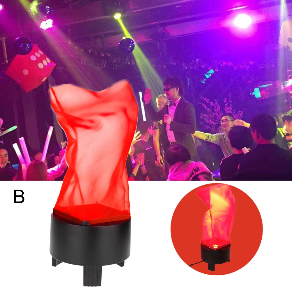 Светодиодная лампа с искусственным пламенем огнеупорный эффект украшение для