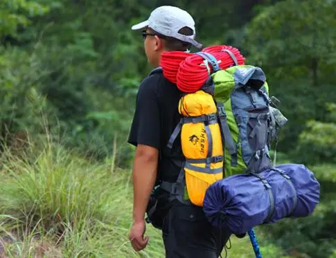 Туристический рюкзак Jungle King уличная сумка для альпинизма 50 + 5 л вместительный с