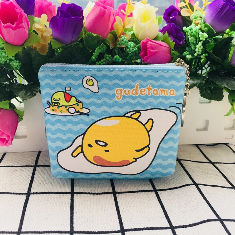 IVYYE ленивый gudetama плюшевый кошелек мягкая кукла-сумка милые Мультяшные пушистые сумки мини мешок для игрушек ребенок девочка подарки на день рождения Новинка