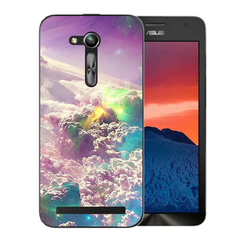 4 5 дюйма для Asus ZB450KL чехлы телефонов с рисунком звездного неба Zenfone GO 2nd Gen ZB452KG