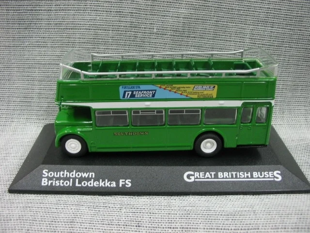 1:72 Лондон Двухэтажный автобус саутдаун Bristol Lodekka FS модель автомобиля|car model|tour busmodel