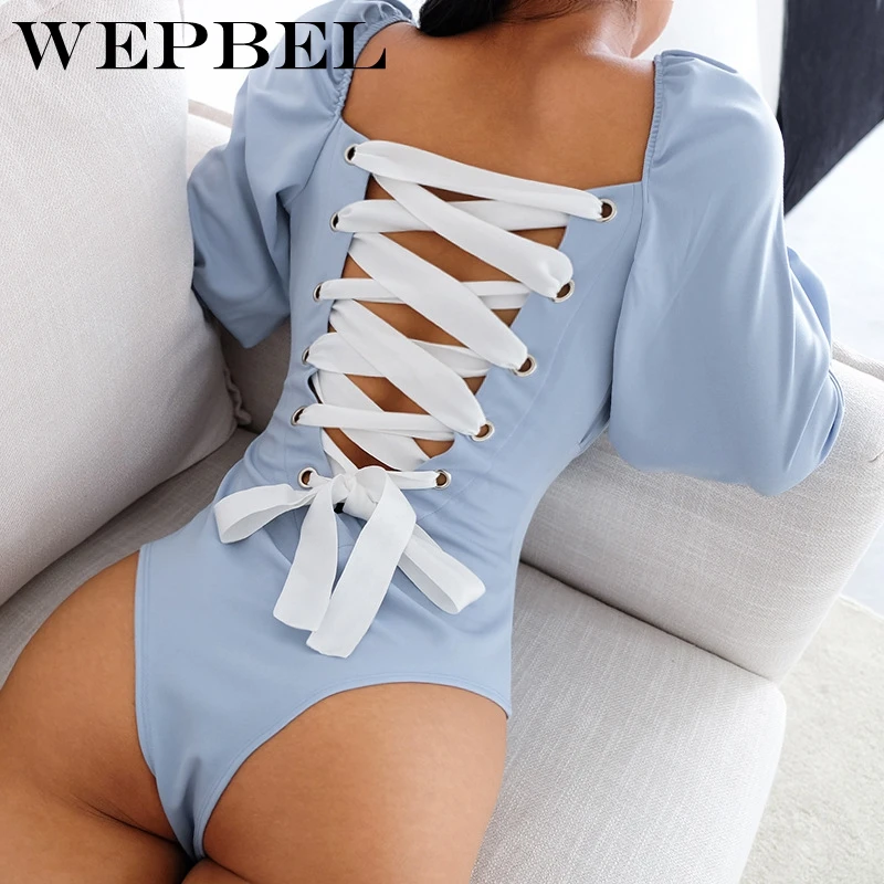 WEPBEL женская кожаная Готическая ПВХ Клубная одежда латекс кожаный костюм боди косплей нарядное платье