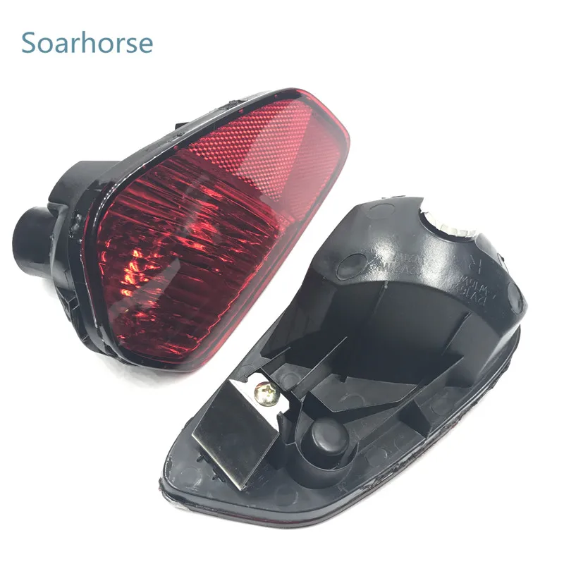 Soarhorse автомобиля задний отражатель, противотуманная фара для бампера, задние фары, подходит для Mitsubishi Outlander аксессуары