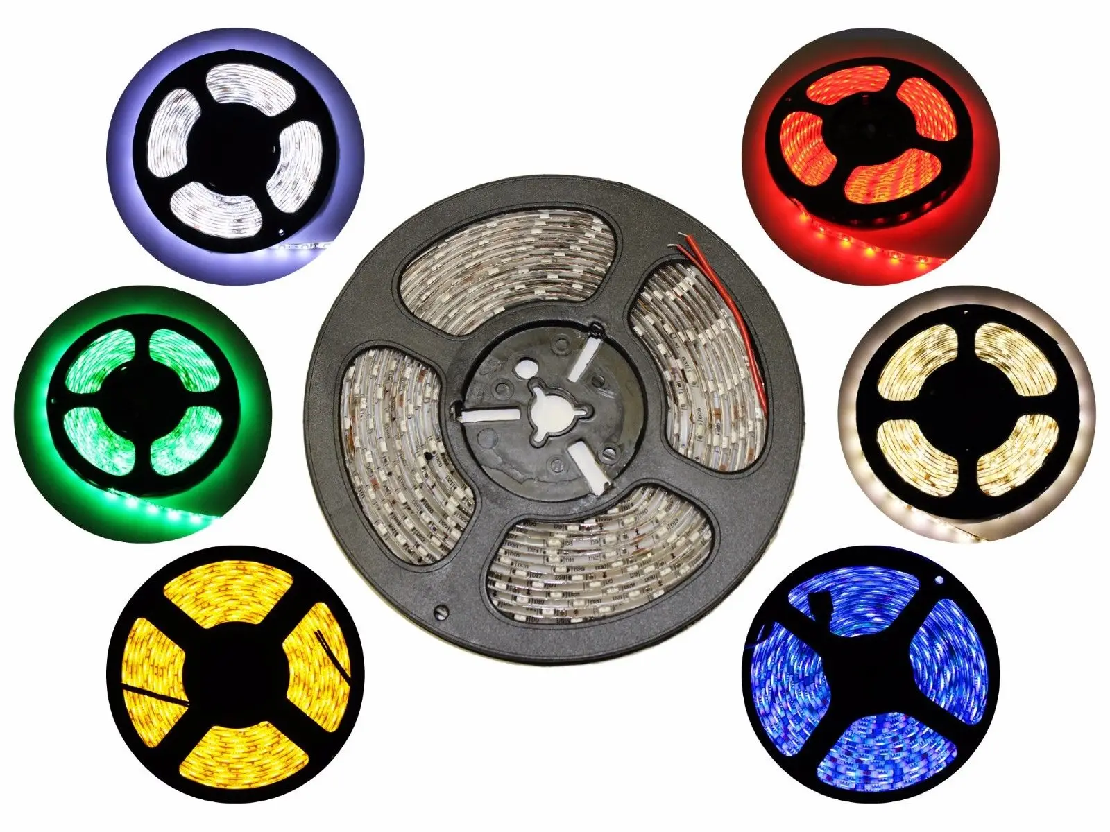 Светодиодная лента 5050 5630 2835 RGB освещения 12 В 5 м гибкая домашняя кухонная