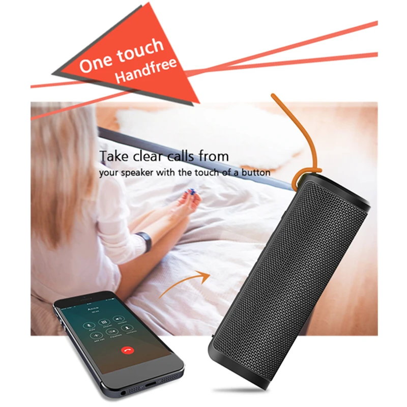 TOPROAD открытый Bluetooth динамик велосипедный сильный бас TWS водонепроницаемый s с