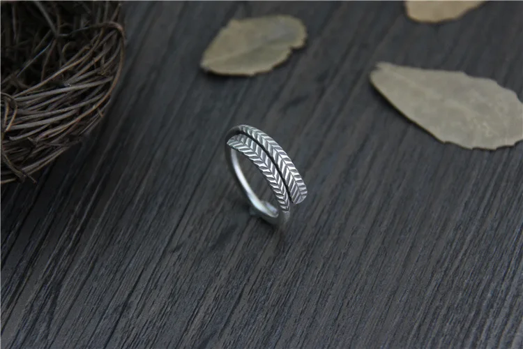 Оптовая продажа тайский Чиангмай ручной работы с серебряным покрытием кольцо