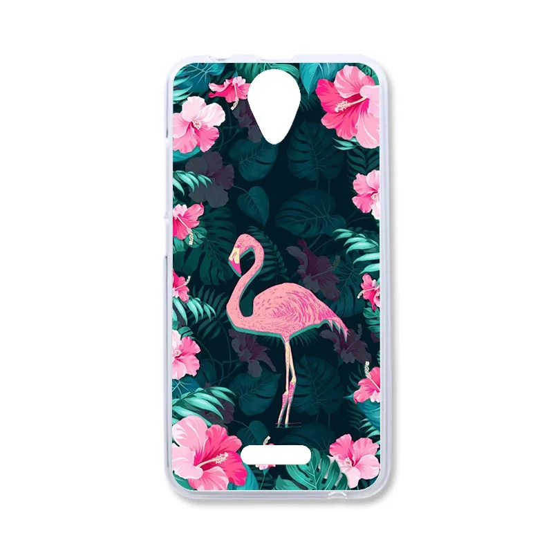 Q069 Bolomboy крашеный Чехол для чехол Wiko Harry силиконовый мягкий бант из ленты TPU с изображением чехол s для Wiko Гарри крышка полевые цветы милые животные школьные сумки 5,0 дюймов - Color: Q069