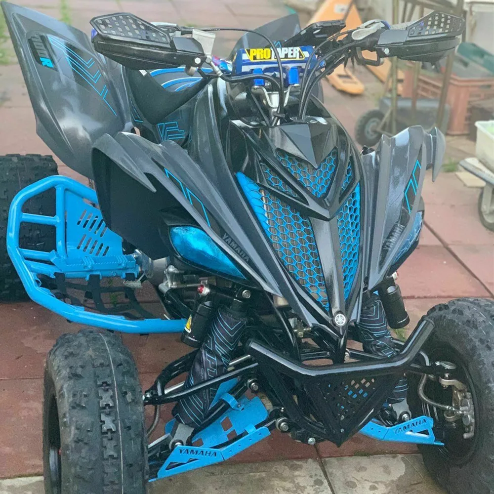 Передний алюминиевый бампер KEMIMOTO ATV черный для Yamaha Raptor 700 2006 2019 2015 2016 2017 2018|Детали и