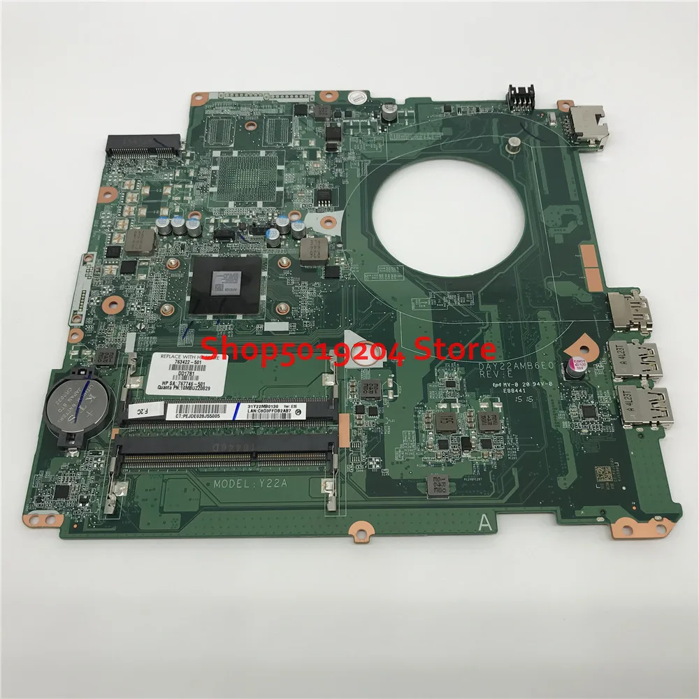 Материнская плата 763422 501 767746 для hp павильон 17F 17 F F001DX 17Z Y22A ноутбука A8 6410