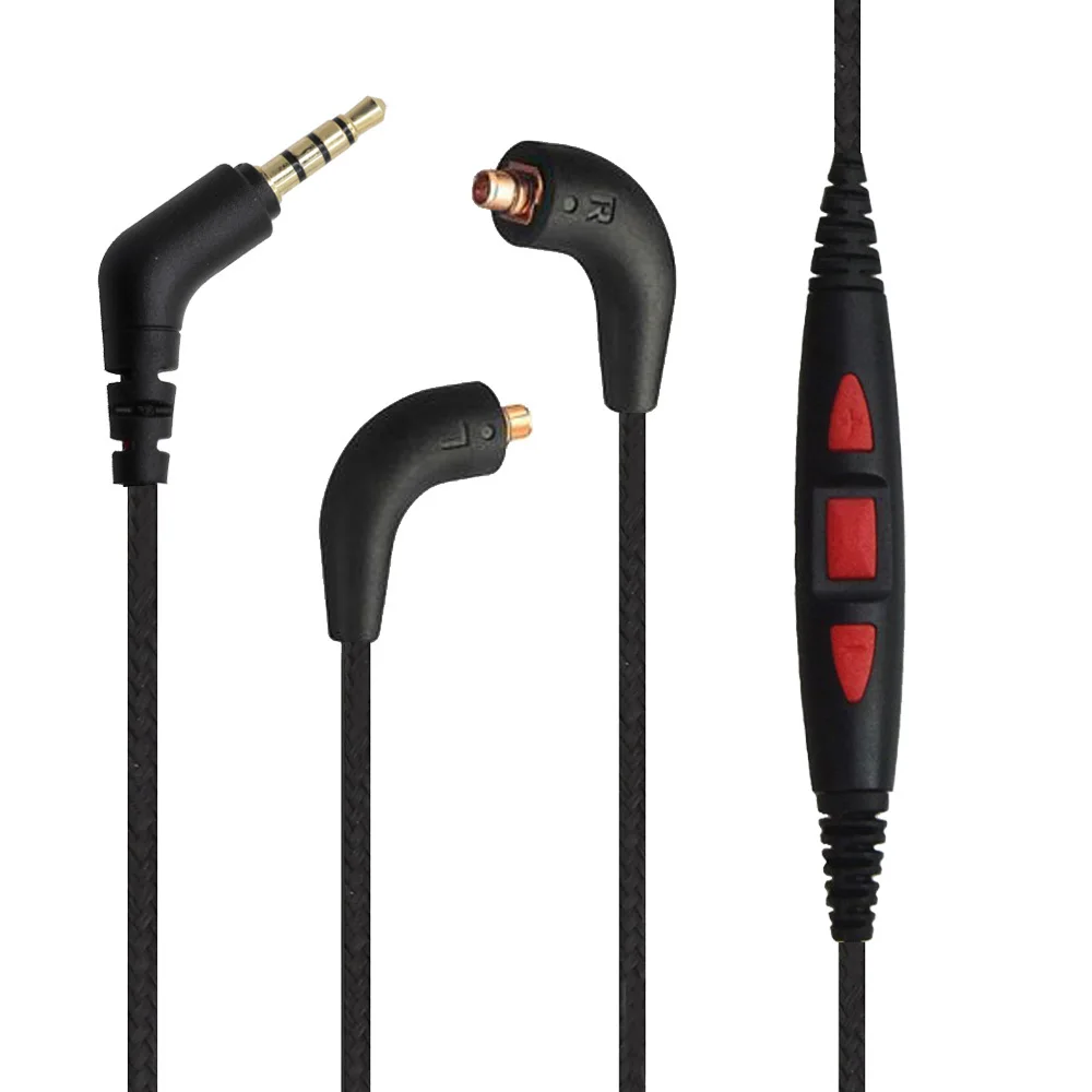 Кабель Poyatu Для Shure SE215 315 SE425 SE535 SE846 кабель для наушников с дистанционным