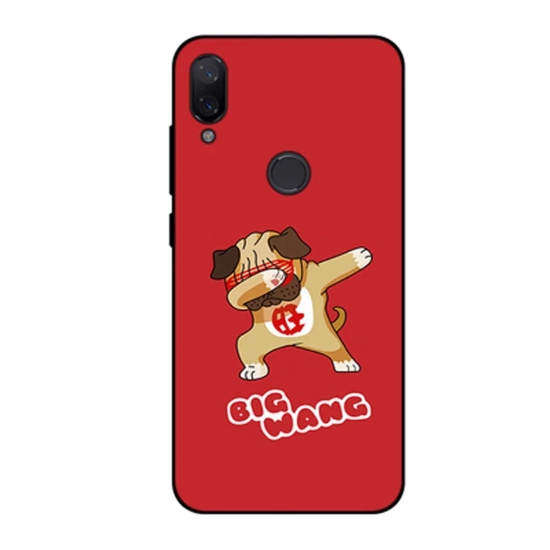 Мягкий чехол накладка с рисунком из мультфильма HD для Xiaomi Mi Play мягкий силиконовый
