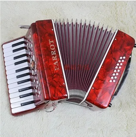 Музыкальные инструменты Sanfona распродажа диатонические Accordeon Parrot Новые 16 басов 16b