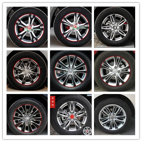 Super cool! автомобиль стайлинг автомобиля DIY обода углеродного волокна