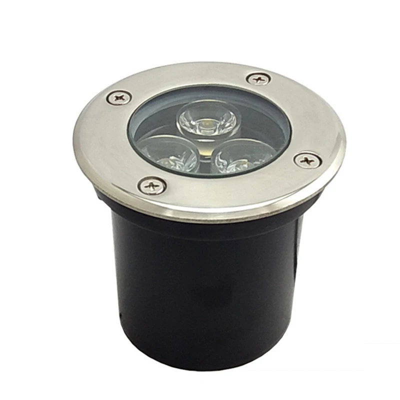 Водонепроницаемый светодиодный подземный светильник 3 Вт IP67 наружный садовый