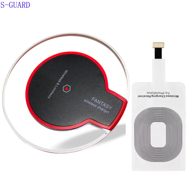 S-GUARD Беспроводное зарядное устройство оригинальная зарядная панель для iphone8 plus
