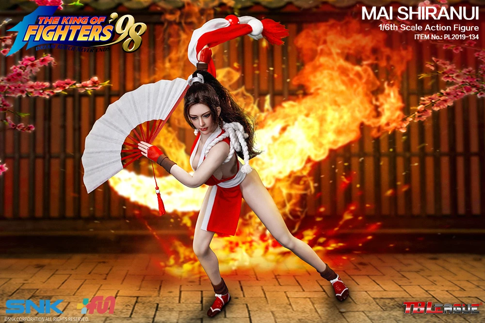 TBLeague PHICEN бесшовное женское тело KOF 98 MAI SHIRANUI 1/6 фигурка|Игровые фигурки и
