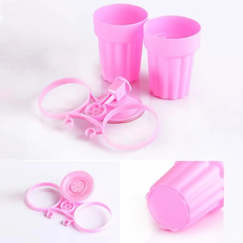 

Creative Anti-Bacteria Toothbrush Holder Toothpaste Rack Pocket Storage Couple Suction Cup Environmental Protection YH-459898