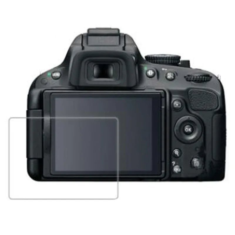 Закаленное защитное стекло для Nikon D5100 D5200 DSLR камера ЖК дисплей Защитная пленка