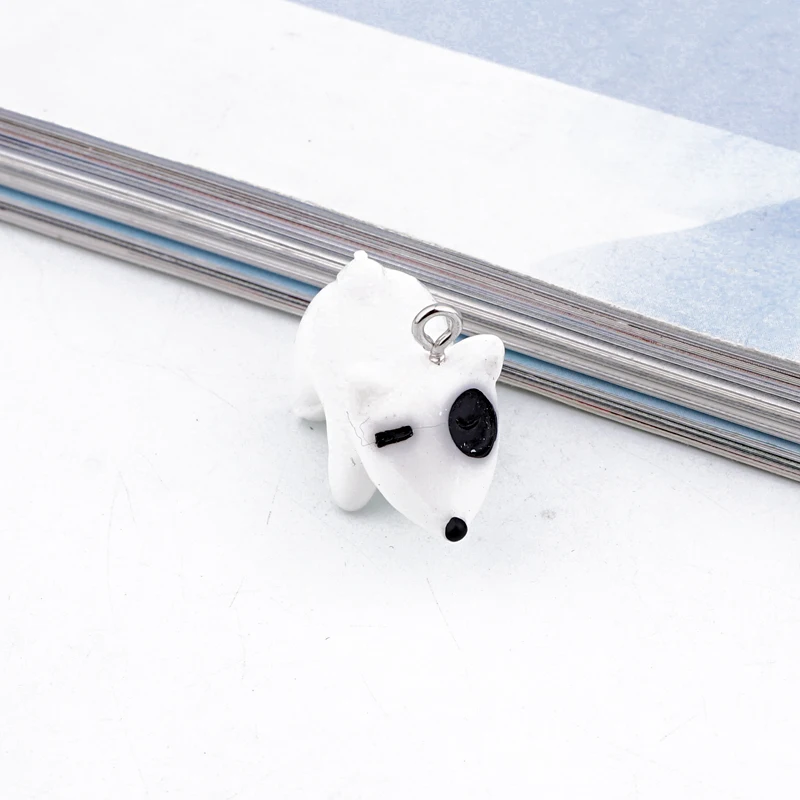 2 шт Kawaii Smile Cat Dog эмалированные полимерные амулеты Diy фурнитура для изготовления ювелирных изделий брелок ожерелье Подвески Bedels Decoratio