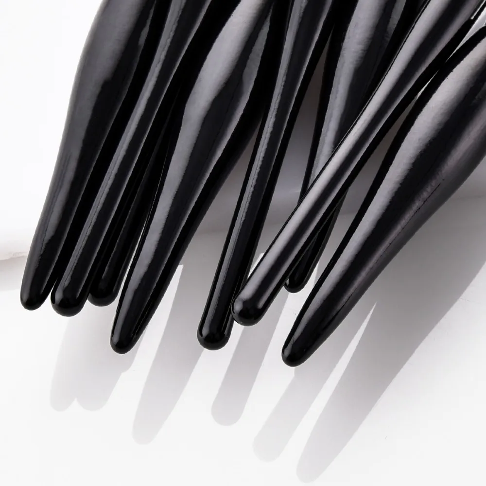 8 шт. профессиональные кисти для макияжа тени для век кисть для хайлайтера Вентилятор Кисти косметические комплекты набор кистей для макияжа