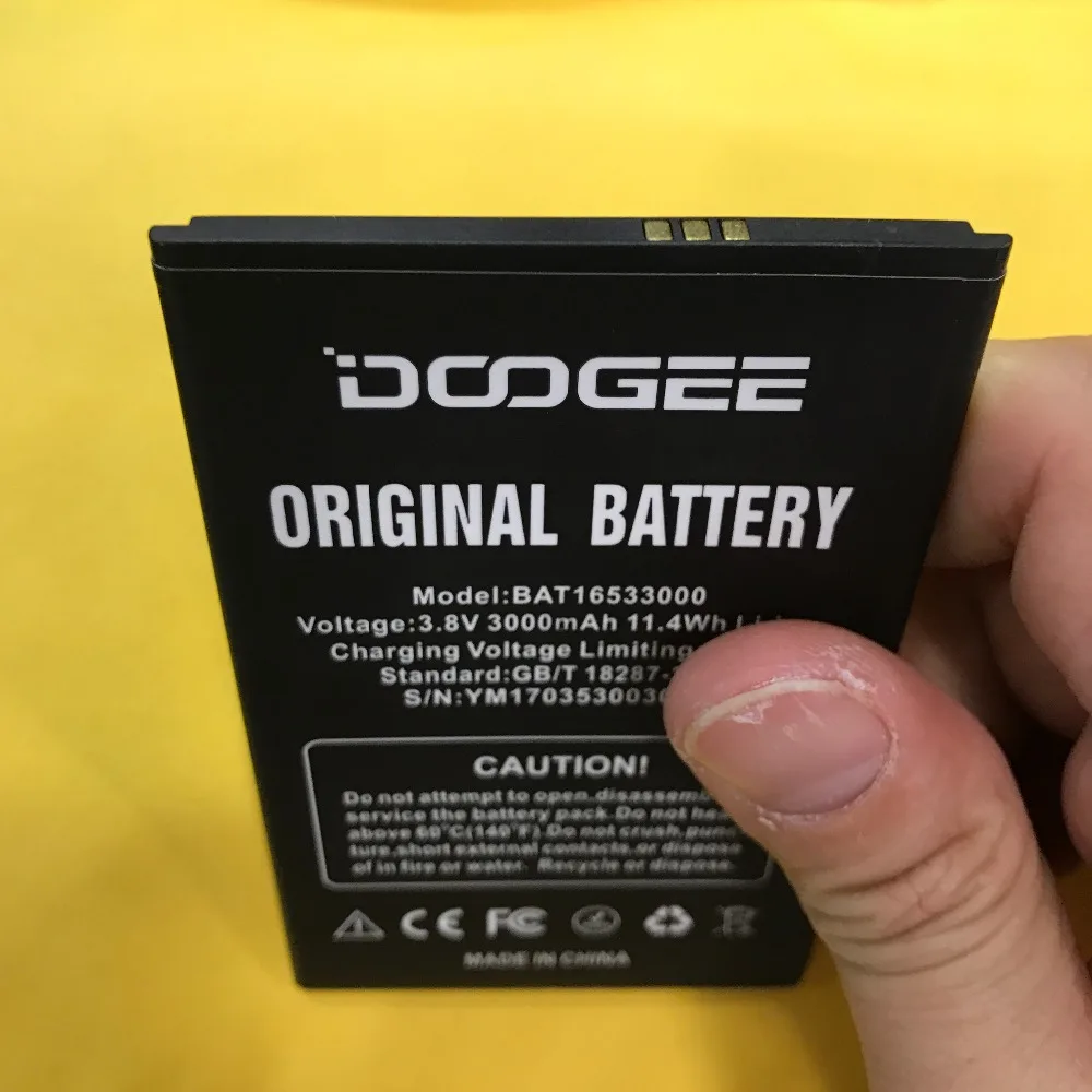10 шт. MLLSE 3000 мАч BAT16533000 батарея Для DOOGEE 5 дюймов X9 pro мобильный телефон|Аккумуляторы