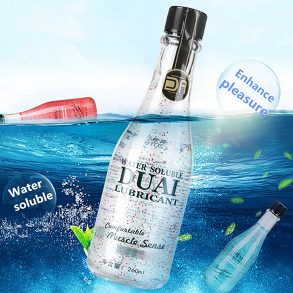 Смазка DUAI на водной основе для анального секса 260 мл|lubricant for anal sex|water-based lubricantsex lube |