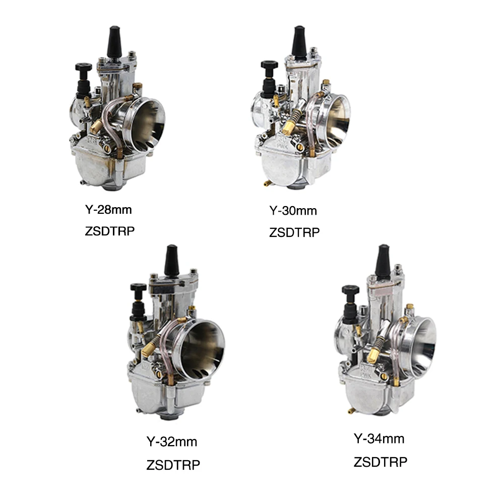 Универсальный карбюратор ZSDTRP для мотоцикла 28 30 32 34 мм PWK Mikuni Model 100 300cc скутера