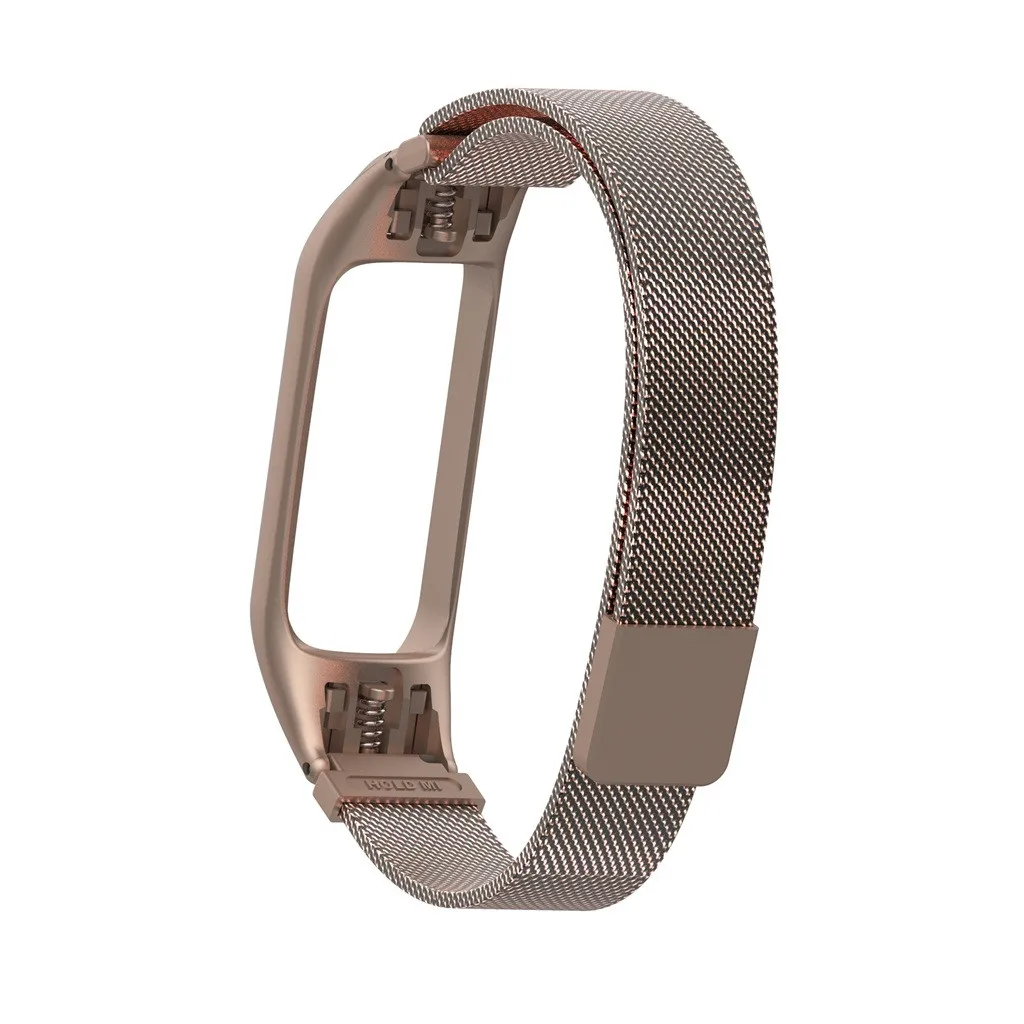 Ремешок mi lanese браслет с магнитной петлей для Xiaomi mi Band 3 Смарт-часы сменные мужские Т-образные спортивные роскошные мужские и женские 19Jun21