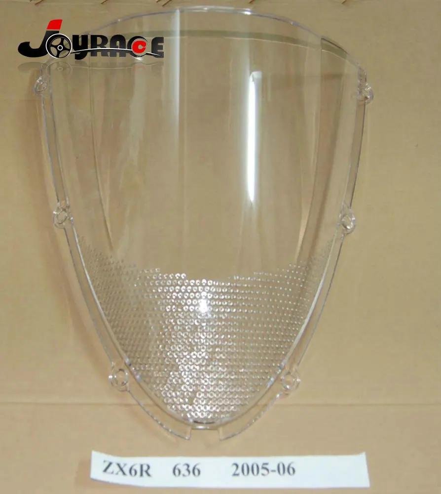 Черный лобовое стекло для Kawasaki ZX6R 636 2005 2006 2007 2008 и ниндзя ZX10R 2007|windshield windscreen|zx6r