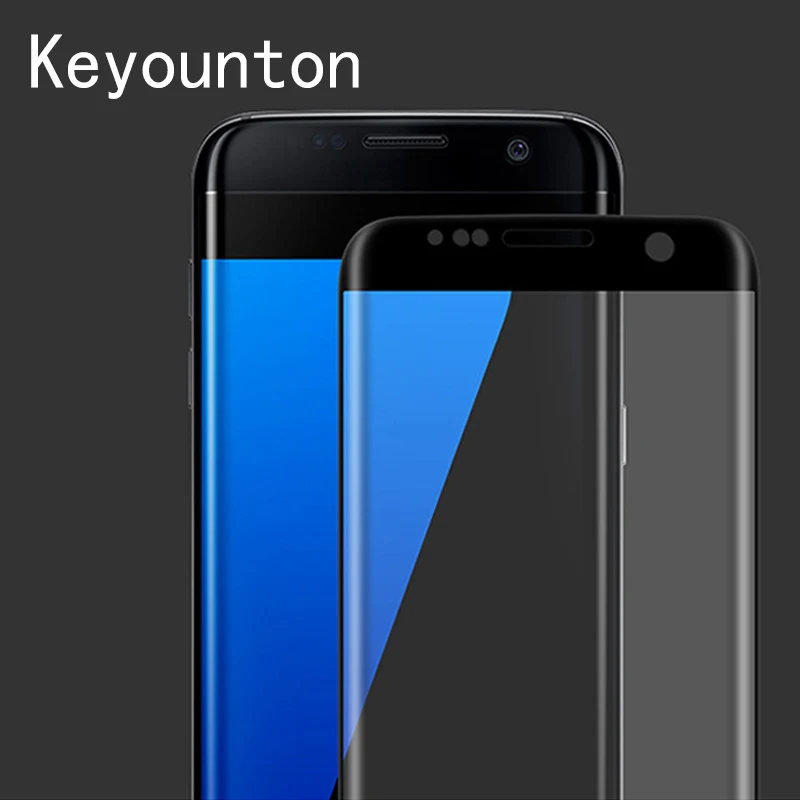 Screen Protector For Samsung S7 Edge 3D Tempered Glass Transparent for Galaxy Film | Мобильные телефоны и аксессуары