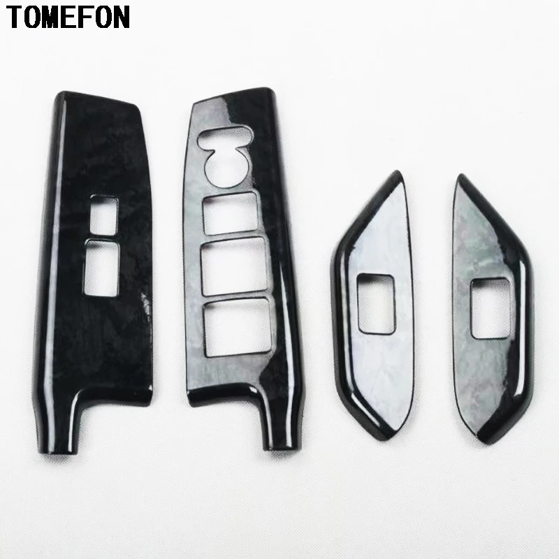 TOMEFON для Honda Odyssey 2015 2016 LHD ABS Хромированная краска двери стеклоподъемник кнопка