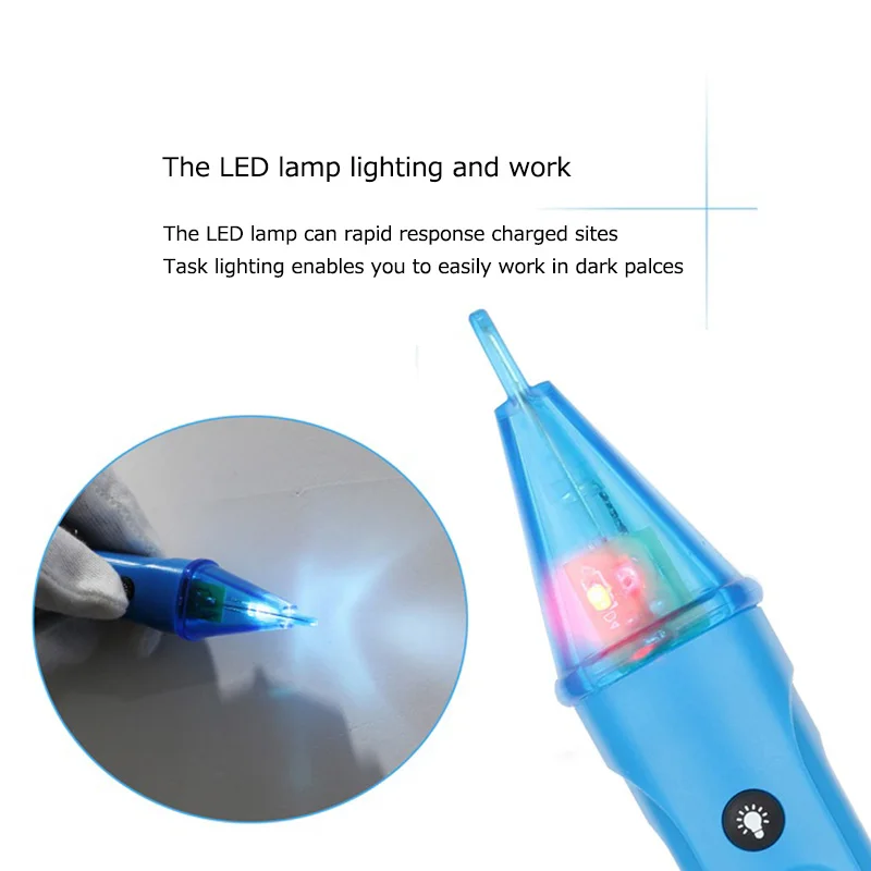 Бесконтактный 90 в 1000 AC детектор напряжения тестер карандаш электрозонд тестовая