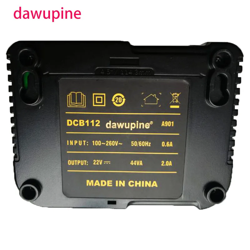 Зарядное устройство dawupine DCB112 для литий ионных аккумуляторов DeWalt 10 8 в 12 14 4 18 DCB101