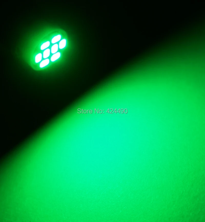 100 шт. светодиодный W5W T10 194 168 W5W 3020 8SMD светодиодный парковочная лампа авто боковое освещение лампа габаритного фонаря яркий белый задний фонарь, лампочки