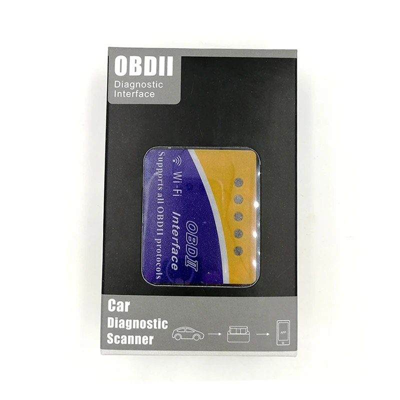 Диагностический инструмент ELM327 Wifi V1.5 с чипом PIC18F25K80 OBD2 сканер ELM 327 V1.5 OBDII для Android/IOS/PC сканер кода автомобиля